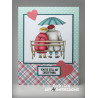 Art Impressions Clear Stamps Love Birds