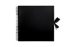 Scrapbook Album Black 30x30cm