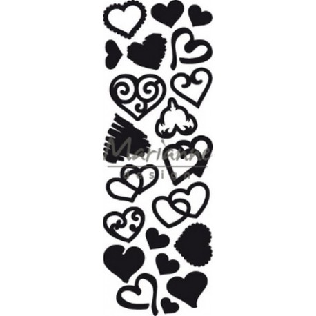 Marianne Design Craftables Punch die Sweet Hearts