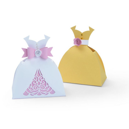Thinlits Die Set 7pz - Dress Box 663577