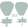 Framelits Die Set 5pz - Strawberry Fold-its 664115