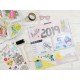 We R Memory Keepers Stitch Happy Stencil Kit Words 6pz