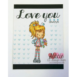 Roberto's Rascals Ladybug Rubber Stamp