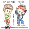 Roberto's Rascals Rocker Boys Clear Stamp