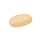 Targhetta Legno Ovale 19x13cm