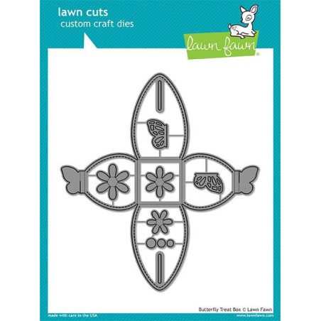 Lawn Fawn Die Butterfly Treat Box