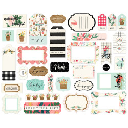 Echo Park Flower Market Frames & Tags