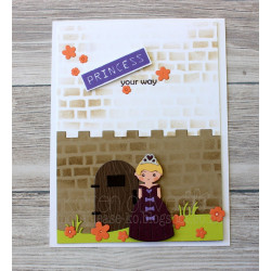 Frantic Stamper Precision Die Fairytale Princesses