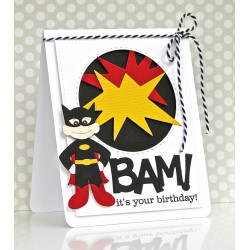 Frantic Stamper Precision Die Super Hero Kid