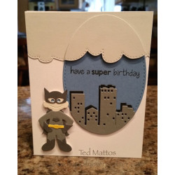 Frantic Stamper Precision Die Super Hero Kid