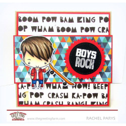The Greeting Farm Clear Stamps Mini-Remix Boys