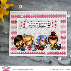 The Greeting Farm Clear Stamps Hey Pretty Kitty