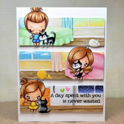 The Greeting Farm Clear Stamps Hey Pretty Kitty