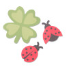 Bigz Die - Quadrifoglio e Coccinella 663707