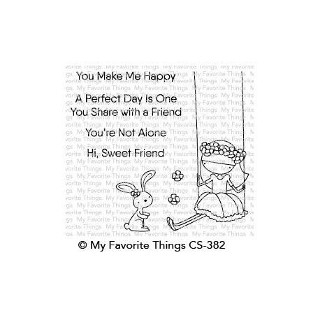 My Favorite Things Sweet Friends Clear Stamps