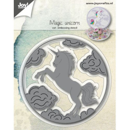 JoyCrafts Die Cut Embossing Magic Unicorn