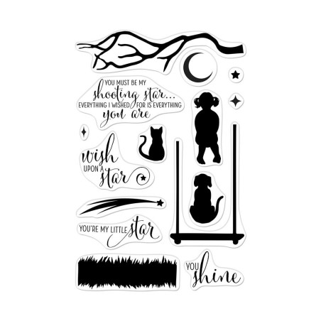 Hero Arts Clear Stamps Wish I Might