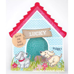 Marianne Design Craft Stencil Doghouse