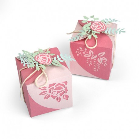 Thinlits Die Set 8pz - Wrap Favor Box 663591