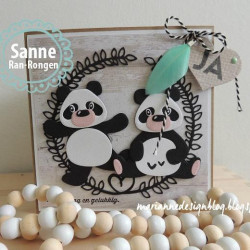 Marianne Design Craftables Laurel with Heart