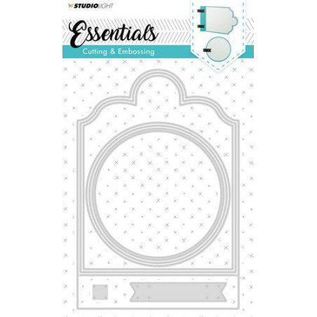StudioLight Embossing Die Cut Stencil Essentials Nr 165