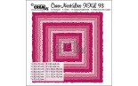 Crealies Crea-Nest-Lies XXL Squares With Rough Edges no 93