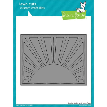 Lawn Fawn Dies Sunrise Backdrop
