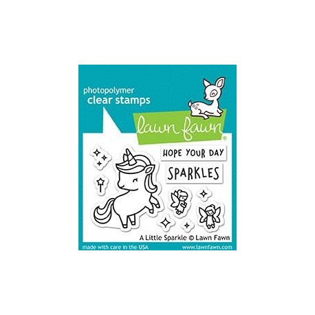 Lawn Fawn Clear Stamp A Little Sparkle