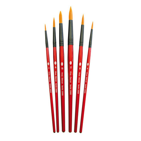 Viva Decor Set 6 Pennelli Tondi