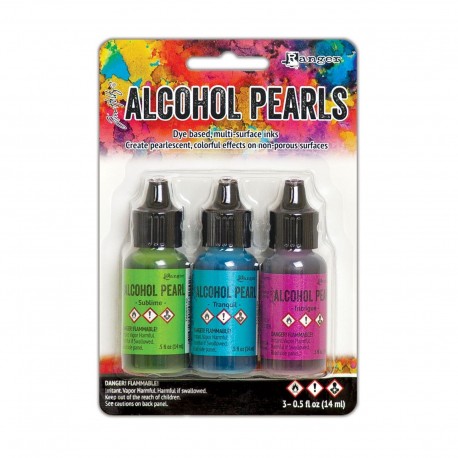 Ranger Alcohol Pearls Kit 2 Sublime Tranquil Intrigue