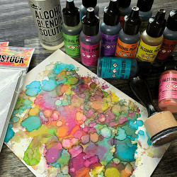 Ranger Alcohol Pearls Kit 3 Enchanted Envy Villainous