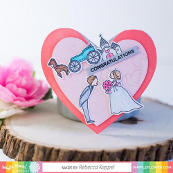 Waffle Flower Stamp & Die Set Wedding Day