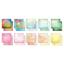 Craft Consortium Paper Pad Grunge Light Tones 30x30cm