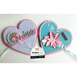 StudioLight Cutting & Embossing Die 3D Flowers Nr 180