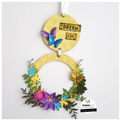 StudioLight Cutting & Embossing Die 3D Flowers Nr 180
