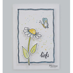 Marianne Design Clear Stamp Marjoleine's Daisies