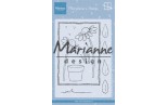 Marianne Design Clear Stamp Marjoleine's Daisies