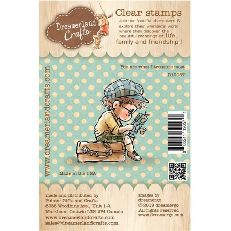 DreamerlandCrafts Clear Stamp You are what I treasure most