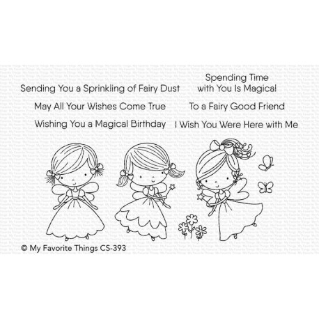 My Favorite Things Fairy Good Friends Clear Stamps