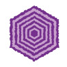 Gemini Torn Edge Hexagon Elements Dies
