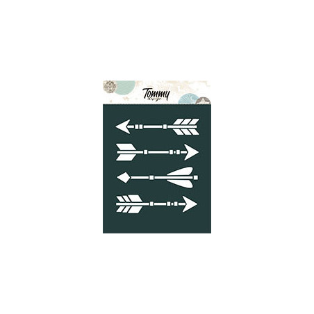 STENCIL A6 FRECCE INDIANE Tommy Design
