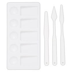 Docrafts Palette & Knife Set