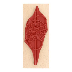 Florileges Timbro montato COMPOSITION DE FLEURS