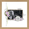 Florileges Timbro montato COMPOSITION DE FLEURS