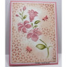 Nellie's Choice 3D Embossing Folder Branch with Flowers