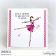 Stamping Bella Cling Stamps Stephanie Loves Ballet