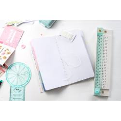 We R Memory Keepers Journal Book Binding Punch Guide