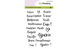 CraftEmotions Clearstamps A6 Handletter Testo 1