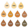 Spectrum Noir Alcohol ReInkers - GOLDEN BROWNS