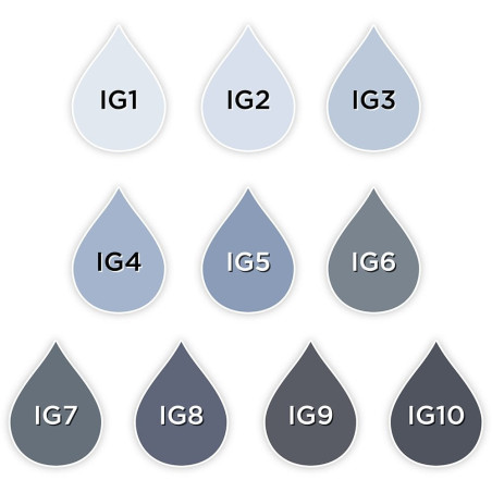 Spectrum Noir Alcohol ReInkers - ICE GREYS